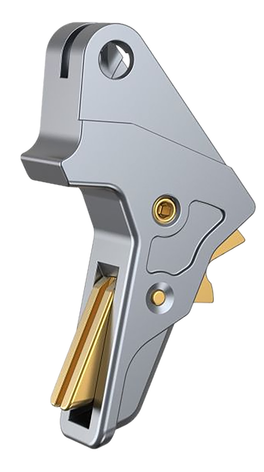 Tyrant CNC TDMPTRIGFSCGREY/GOLD   Gray Fits S&W M&P Full-Size & Compact