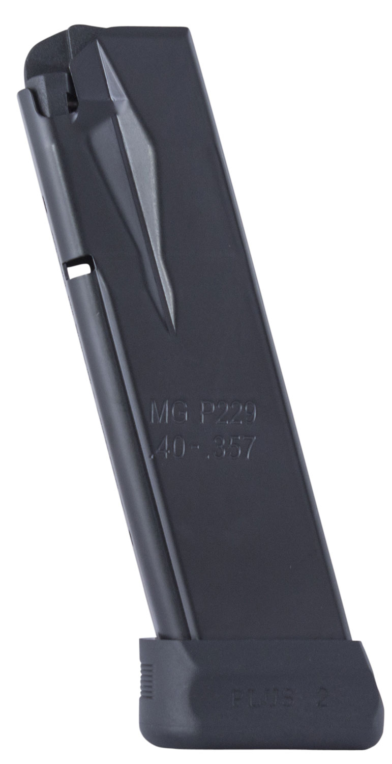 Mec-Gar MGP2294014AFC Sig P229 14rd 40 S&W, Blued w/Anti-Friction Coating Carbon Steel
