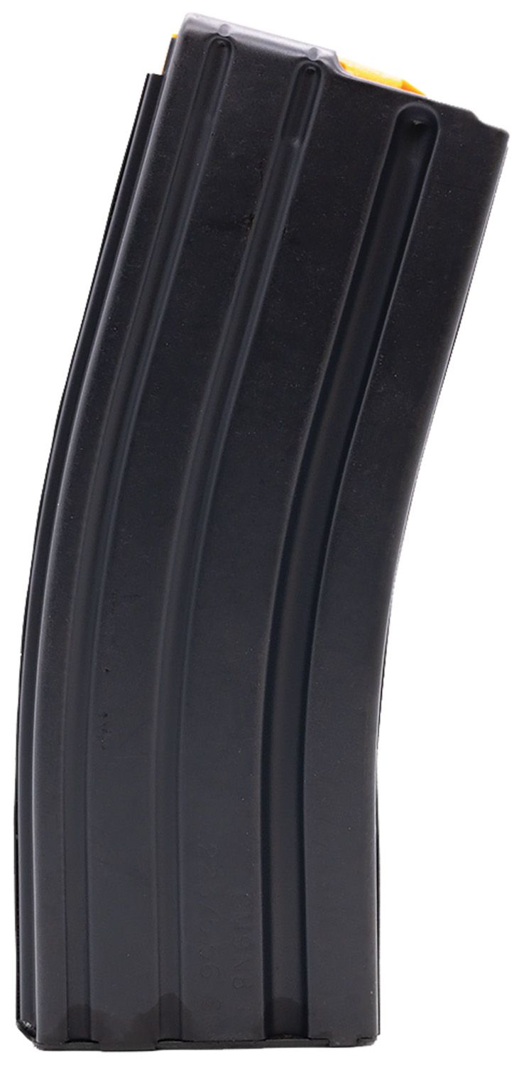 DuraMag 3023041178CPD SS  30rd 223 Rem/300 Blackout/5.56x45mm NATO for AR-15 Black w/ Orange Follower Detachable
