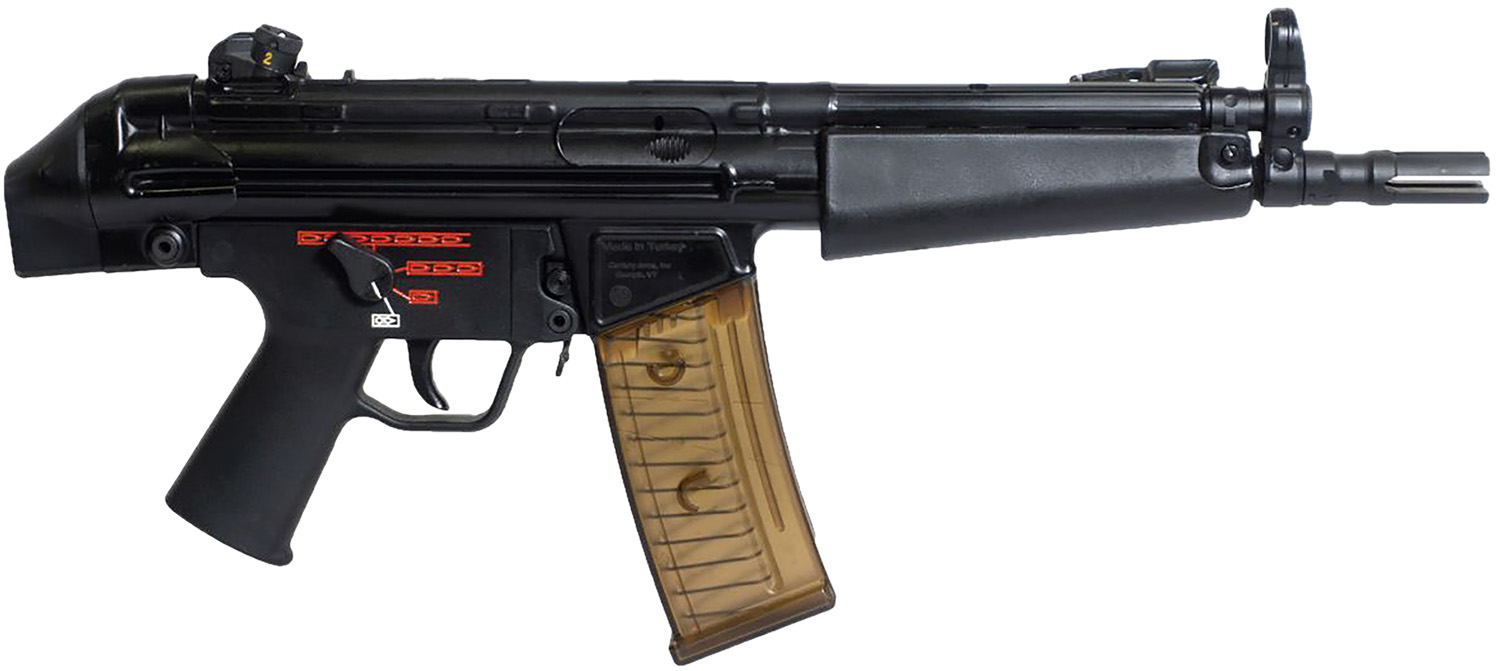 Century Arms HG7888N AP53  5.56x45mm NATO 30+1 8.30″ Black Steel Barrel, MP5 Compatible Handguard, Black Stamped Receiver, Black Navy Style Grip