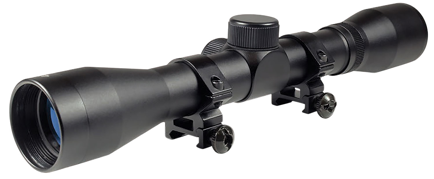 TruGlo TG-85043XB Buckline  Black Anodized 4x32mm 1″ Tube Duplex Reticle