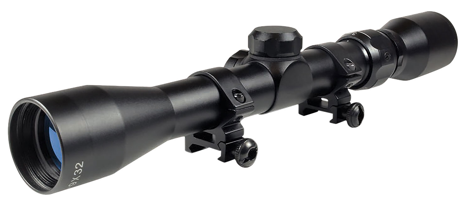 TruGlo TG85393XB Buckline Black Anodized 3-9x32mm 1″ Tube BDC Reticle
