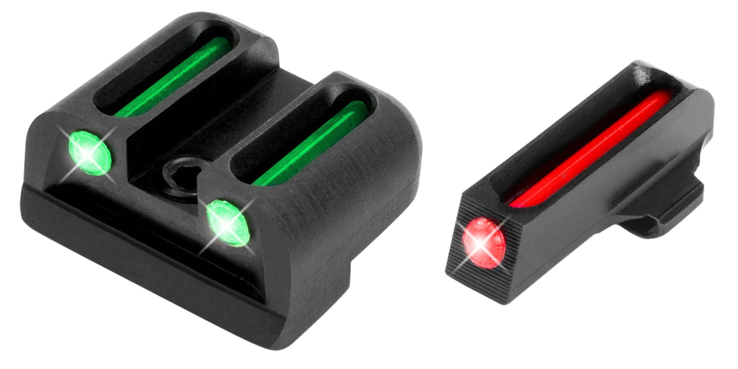 TruGlo TG131X Fiber-Optic  Red/Fiber Optic Front Sight-Green/Fiber Optic Rear Sight Springfield Armory XD
