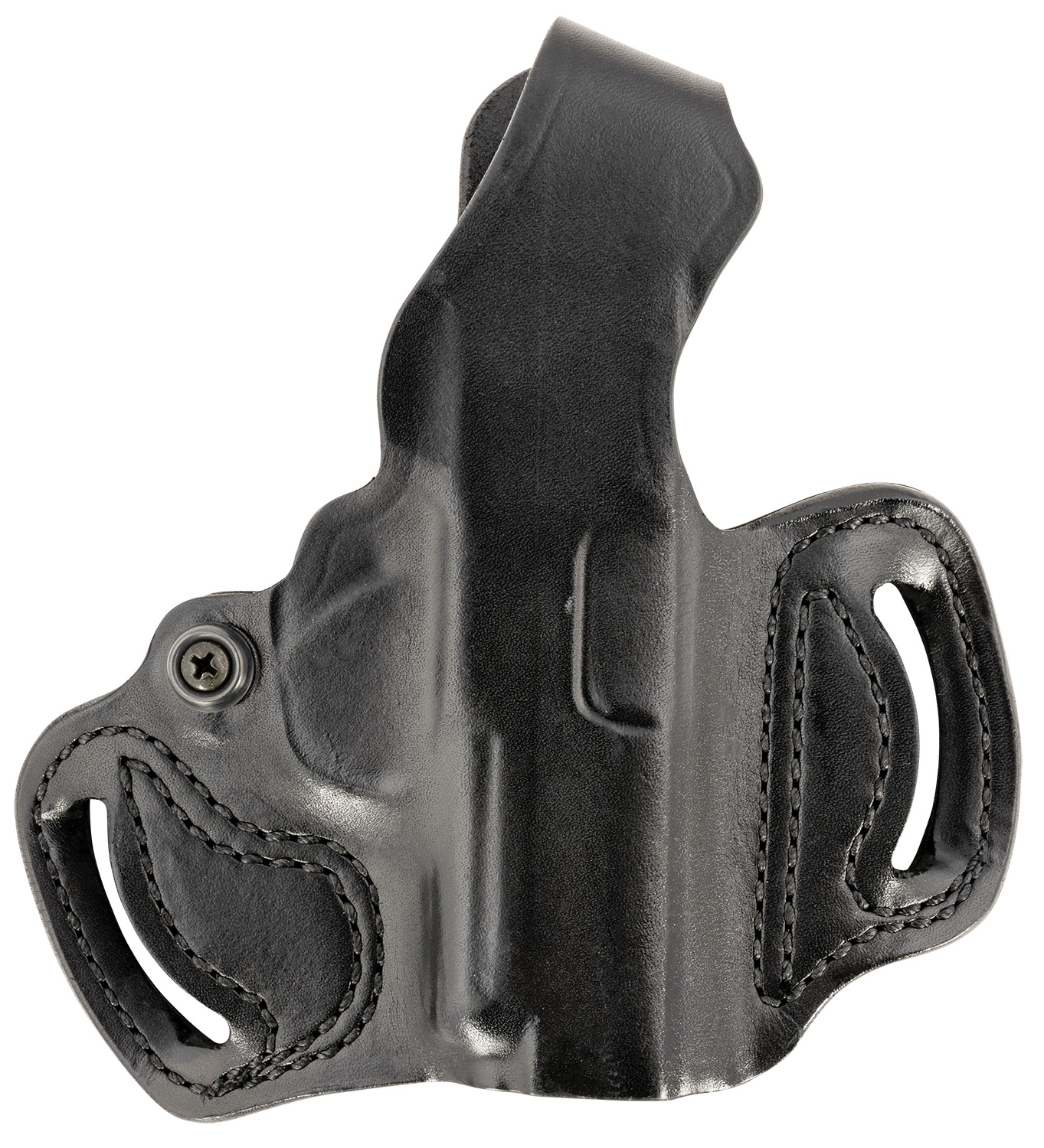 DeSantis Gunhide 085BA8JZ0 Thumb Break Mini Slide OWB Black Leather Belt Slide Fits Sig P365 Belt 1.75″ Wide Right Hand