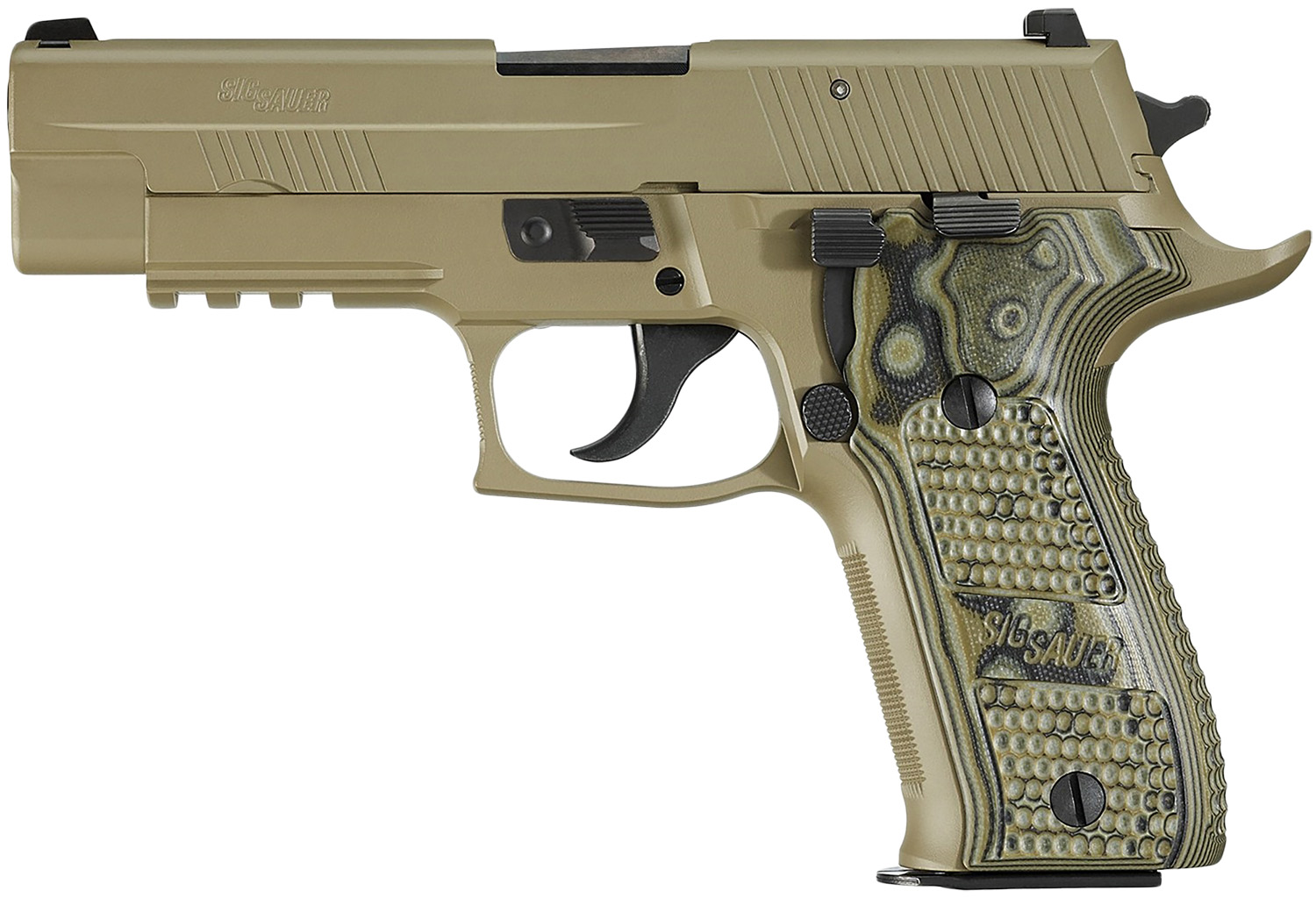 Sig Sauer 226R9SCPNCA P226 Scorpion *CA Compliant 9mm Luger 4.40″ 10+1 Flat Dark Earth Flat Dark Earth Hogue Extreme G10 Piranha Grip