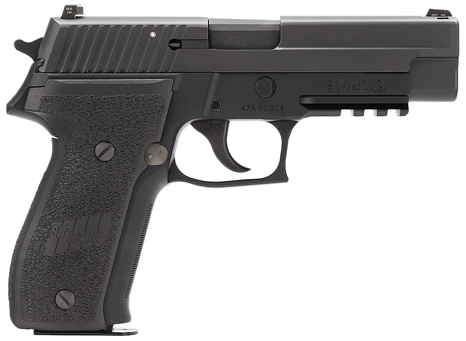 Sig Sauer MK-25 P226 MK25 9mm Luger 4.40″ 15+1 Black Hardcoat Anodized Aluminum Frame with Rail Black Nitron Stainless Steel Slide Black Polymer Grip