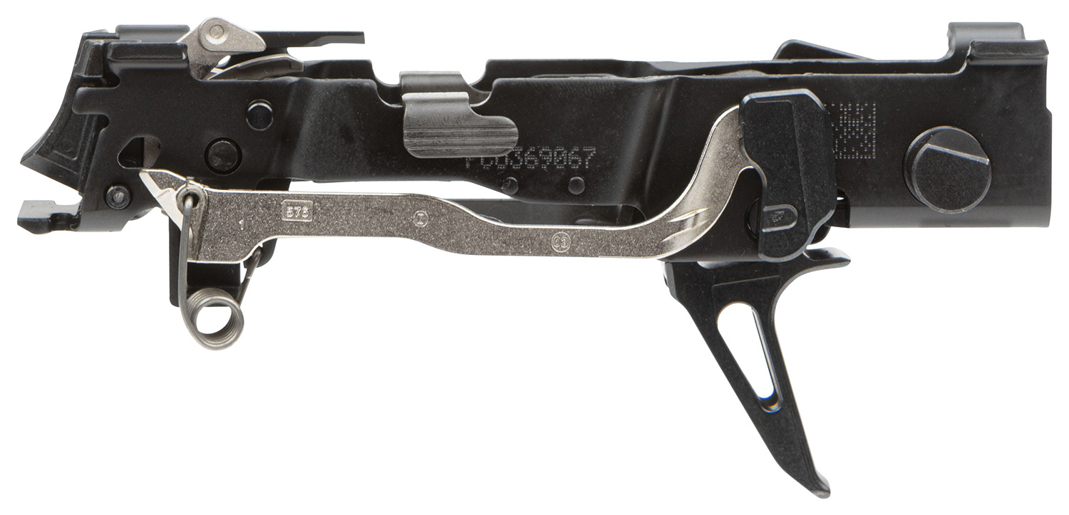 Sig Sauer 8900161 P320 Custom Works Fire Control Unit *FFL Item (FCU Only), 9mm Luger/40 S&W/357 Sig, Black Nitride, Titanium Frame & Flat Face Skeletonized Trigger, Fits Sig P320 Parts