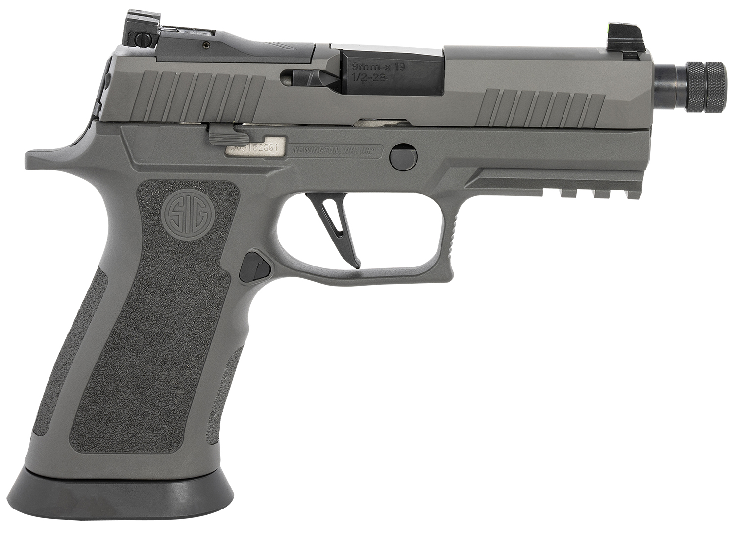 Sig Sauer 320XCA9LEGIONTBR2 P320 XCarry Legion 9mm Luger 4.60″ 17+1 (3) Legion Gray Frame Legion Gray PVD Stainless Steel Slide Legion Gray TXG Grip