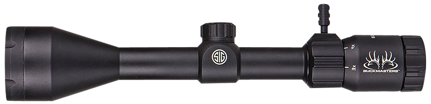 Sig Sauer Electro-Optics SOBM33002 Buckmasters Black Anodized 3-9x 50mm 1″ Tube BDC Reticle