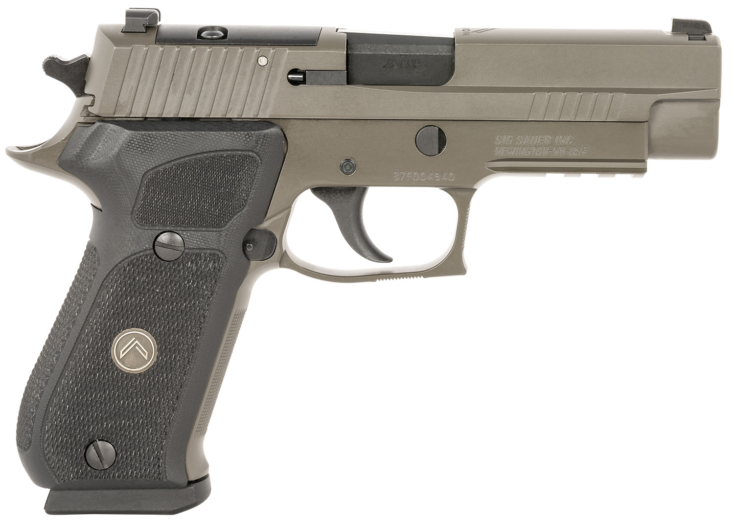 Sig Sauer 220R45LEGIONR2 P220 Full Size Legion 45 ACP 8+1 4.40″, Legion Gray Elite Cerakote, Picatinny Rail Frame, Romeo 1 Cut Slide, Black G10 Grip, X-Ray Sights