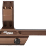 Sig Sauer Electro-Optics SOA20016 Alpha MSR Scope Mount/Ring Combo Coyote Brown Aluminum 30mm Tube