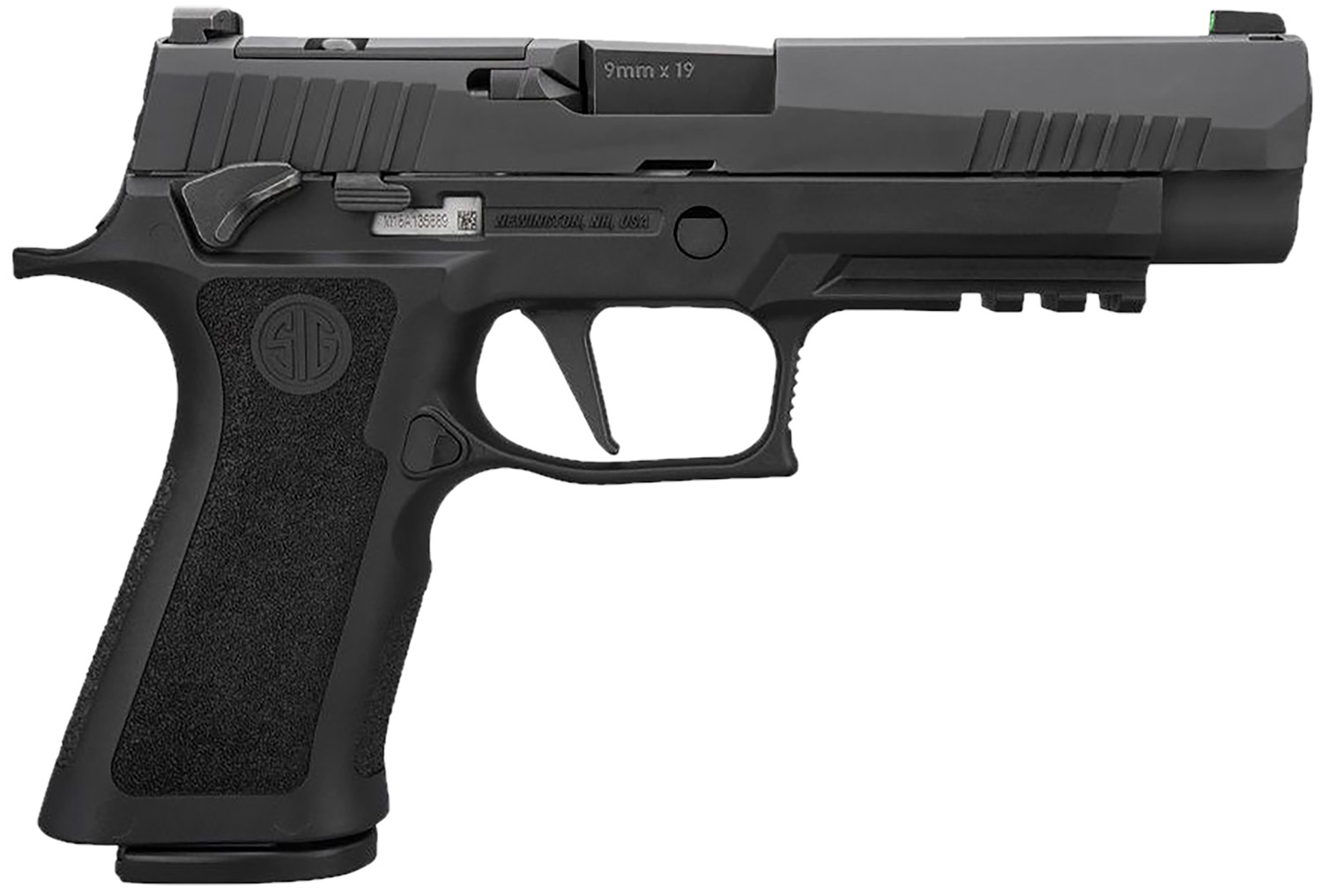 Sig Sauer 320XF9BXRP3MSCA P320-XFULL *CA Compliant 9mm 10+1 4.70″ Black Nitron Stainless Steel Slide Black Textured Grip