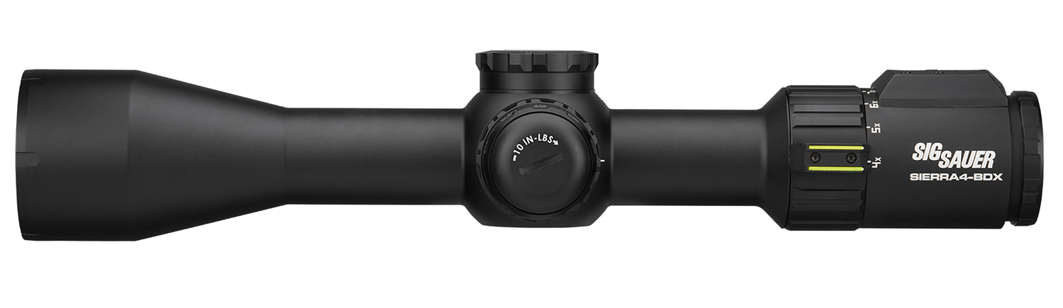 Sig Sauer Electro-Optics SOSBDX4411 Sierra4 BDX Black 4-16x44mm 30mm Tube Illuminated BDX-R2 Ballistoc w/194 LEDS Reticle