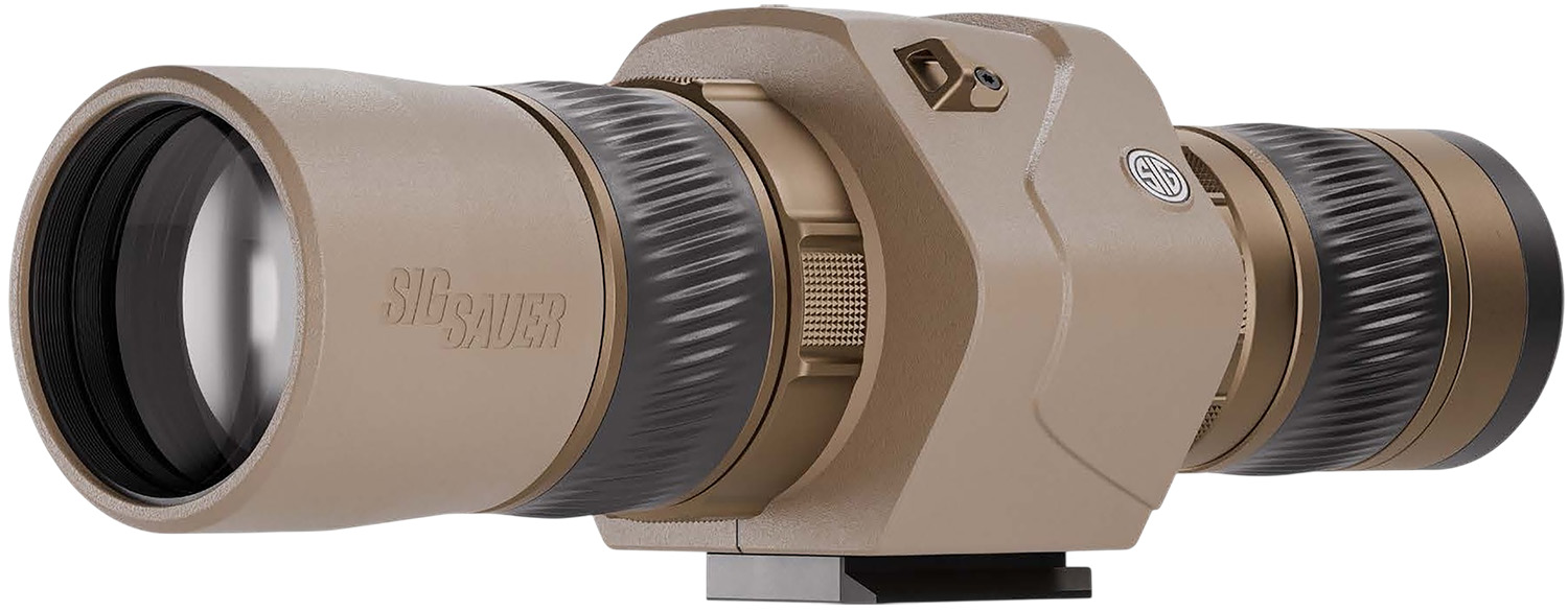 Sig Sauer Electro-Optics SOO62001 OSCAR6 HDX Pro Straight Body 16-32x60mm Flat Dark Earth Rubber Armor Magnesium