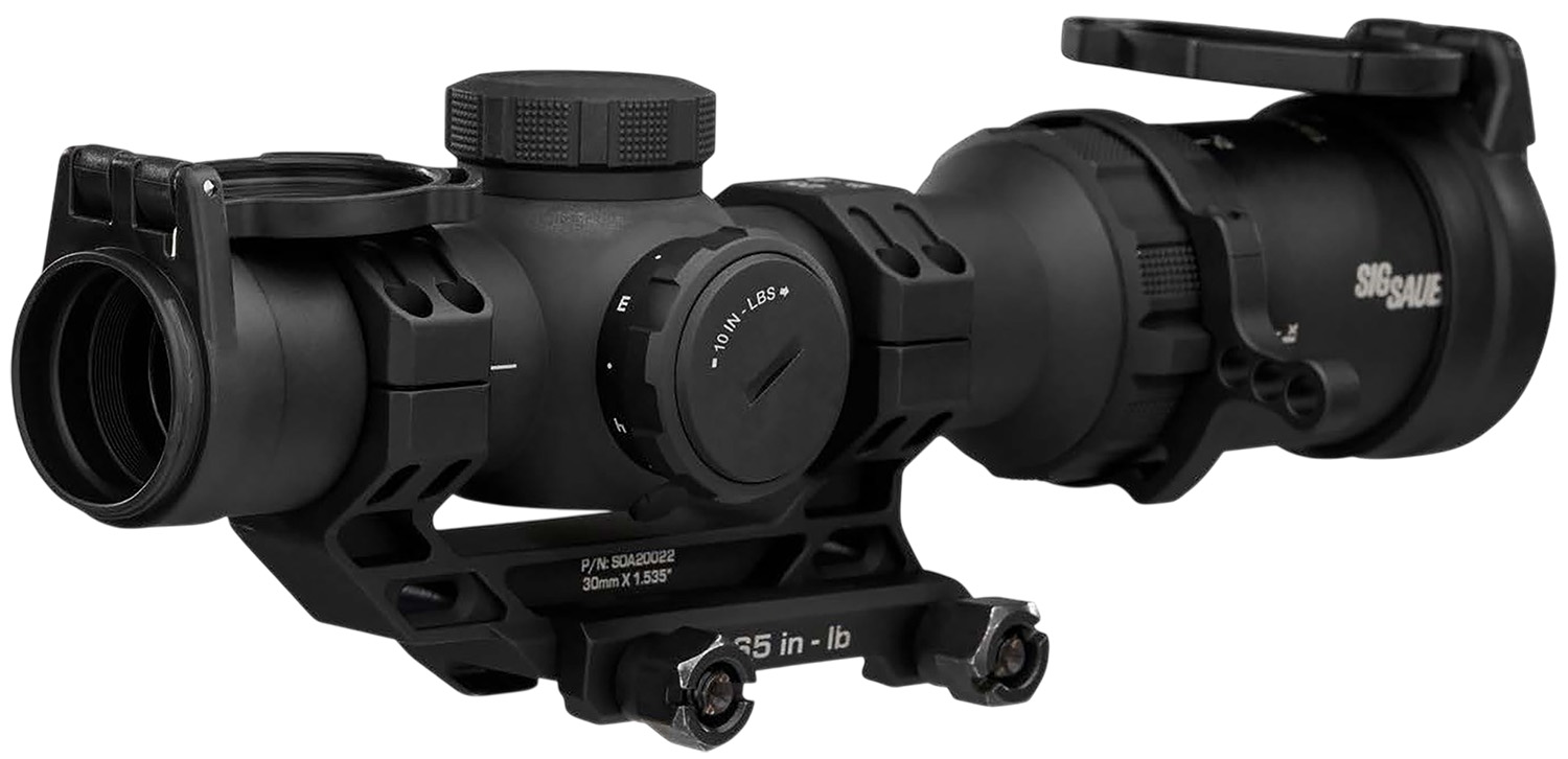 Sig Sauer Electro-Optics SOTMC11002 Tango-MSR Black 1-10x 24mm Illuminated BDC Reticle