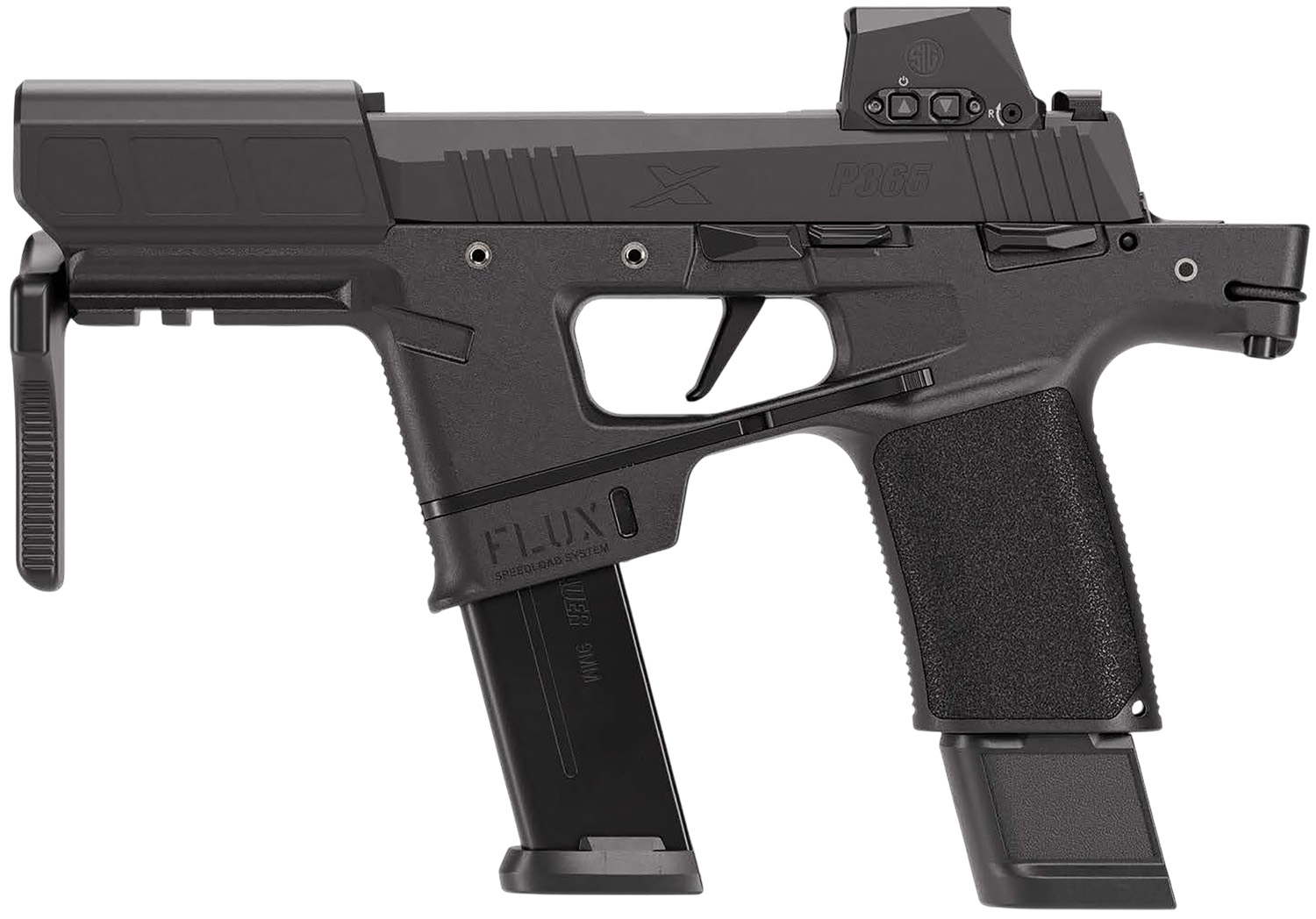 Sig Sauer 365FLUX9BXR3RXSL   9mm Luger