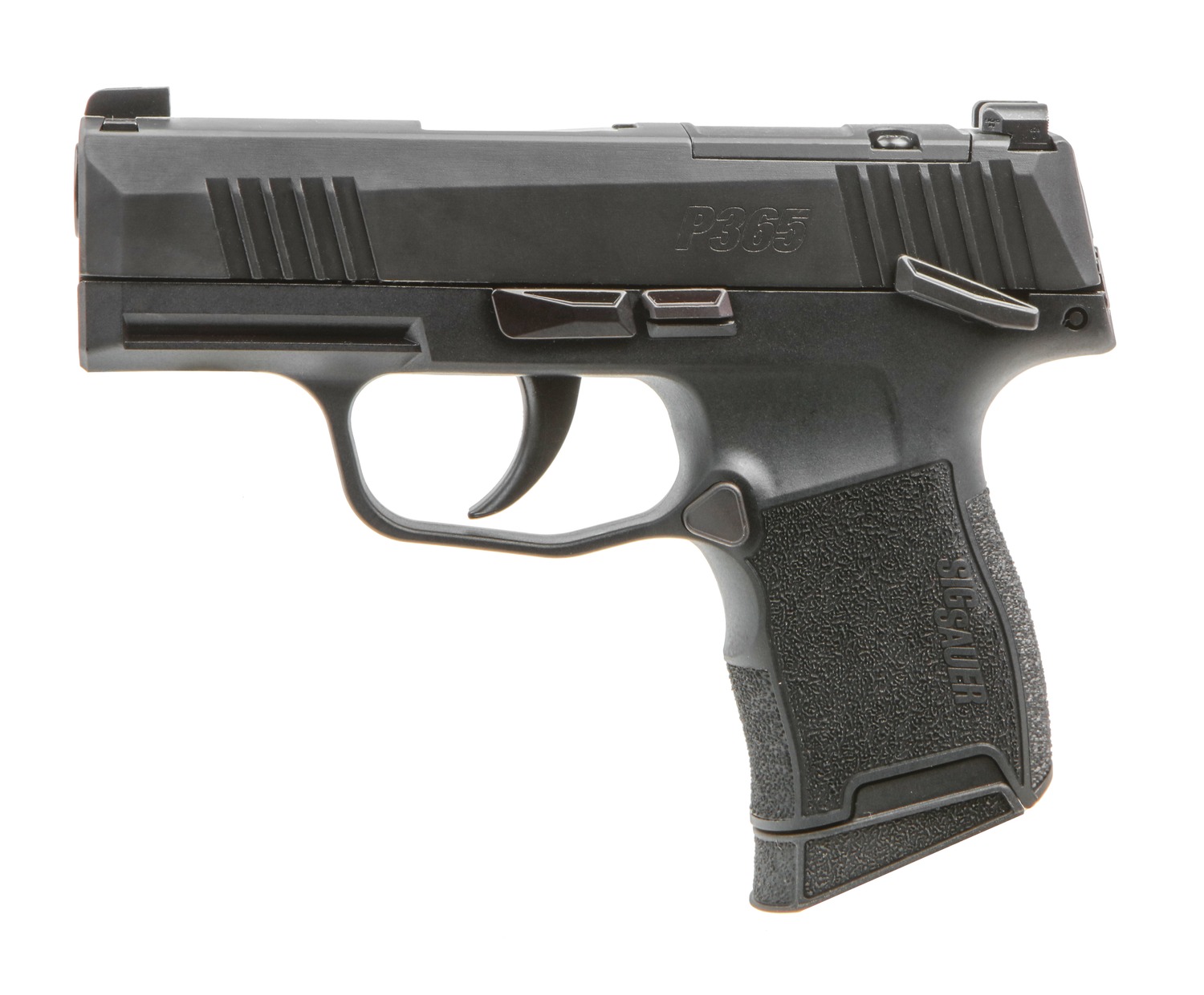 Sig Sauer 365X-9-BXR3P-MS-MA P365X *MA Compliant Micro-Compact Frame 9mm Luger 10+1 3.10″ Black Nitron Stainless Steel Barrel & Optic Ready/Serrated Slide, Black Stainless Steel Frame w/Accessory Rail