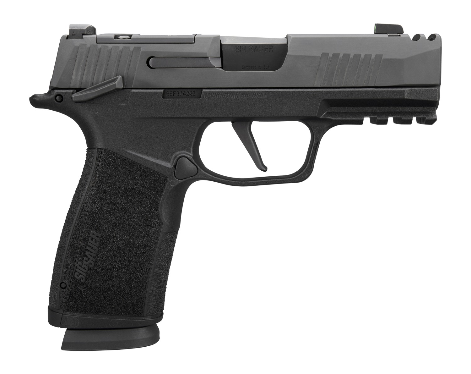 Sig Sauer 365XCA9COMPMS P365 XMacro COMP Compact 9mm Luger 17+1 3.10″ Black Barrel, Black Nitron Stainless Steel Integrated Compensator/Optic Ready/Serrated Slide, Black Stainless Steel Frame w/Beaver