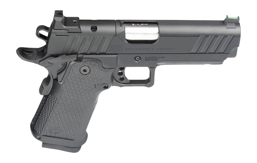 Ed Brown SPMETAL Fueled Prodigy 9mm Luger 20+1 4.25″ Stainless Match Grade Bull Barrel, Black Gen4 Stainless Steel Optic Ready/Serrated Slide, Black Gen4 Steel Frame w/Beavertail, Anodized Aluminum G
