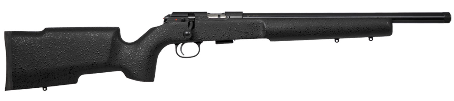 CZ-USA 02359 CZ 457 Pro Varmint SR Full Size 22 LR 5+1 16.50″ Black Steel Threaded Barrel Black Steel Receiver Black Fixed Boyd’s Stock Right Hand