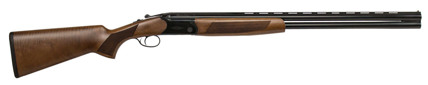 CZ-USA 06092 Drake 12 Gauge 3″ 2rd 28″ Barrel, Gloss Black Chrome Metal Finish, Turkish Walnut Fixed Pistol Grip Stock Includes 5 Chokes