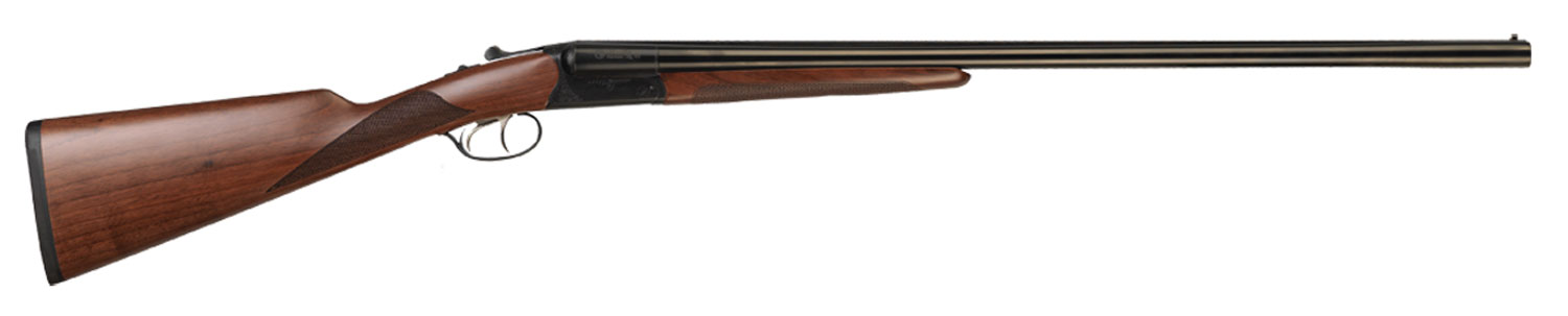 CZ-USA 06390 Bobwhite G2 12 Gauge with 28″ Side-by-Side Barrel, 3″ Chamber, 2rd Capacity, Black Chrome Metal Finish, Wood Straight English Style Stock & Double Trigger Right Hand (Full Size)