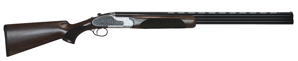 CZ-USA 06456 WingShooter Elite 20 Gauge 3″ 2rd 28″ Gloss Black Chrome Barrel, Engraved Satin-Gloss Chrome Metal Finish, Turkish Walnut Stock Includes 5 Chokes