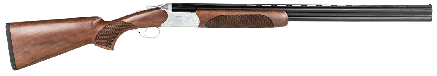 CZ-USA 06473 Redhead Premier 20 Gauge 3″ 2rd 28″ Gloss Black Chrome Barrel, Silver Satin Chrome Metal Finish, Turkish Walnut Stock Includes 5 Chokes