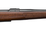 CZ-USA 07718 600+ American 243 Win 5+1 20″ Black Nitride Threaded Barrel, Black Nitride Steel Drilled & Tapped Receiver, Turkish Walnut Fixed Stock
