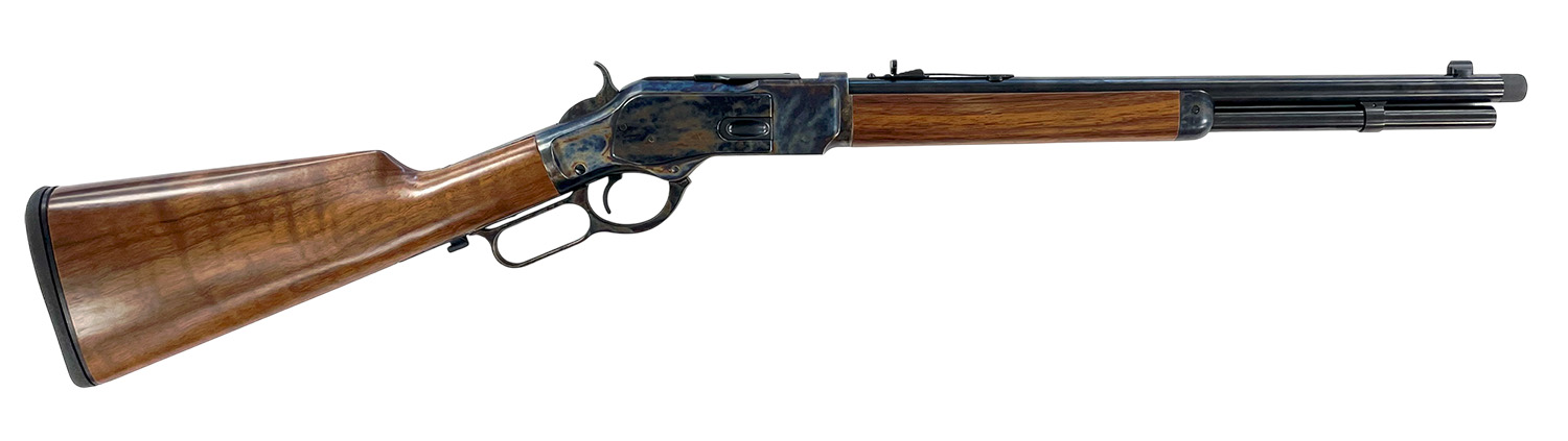 Taylors & Company 240002 1873 TC73 9mm Luger 10+1 18″ Blued Threaded Barrel, Color Case Hardened Receiver, Walnut Fixed Stock, Taylor Tuned, Right Hand