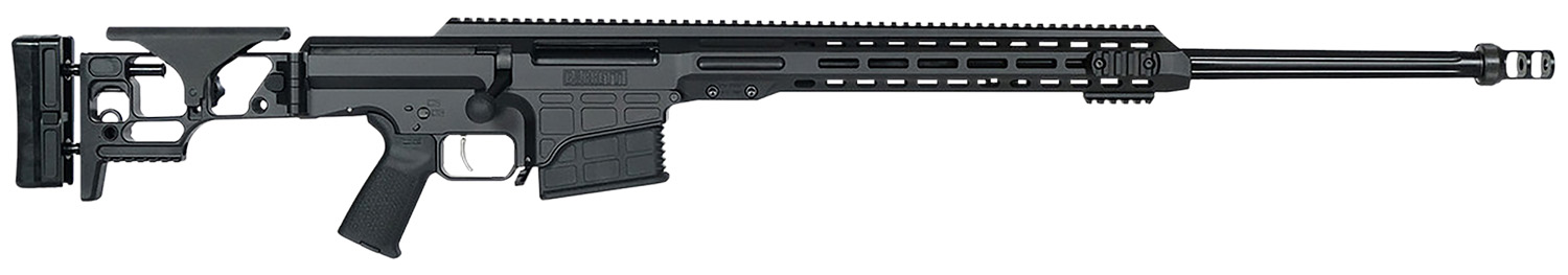 Barrett 18478 MRAD 338 Lapua Mag 26″ 10+1 Black Cerakote Black Folding with Adjustable LOP Stock Black Polymer Grip Right Hand