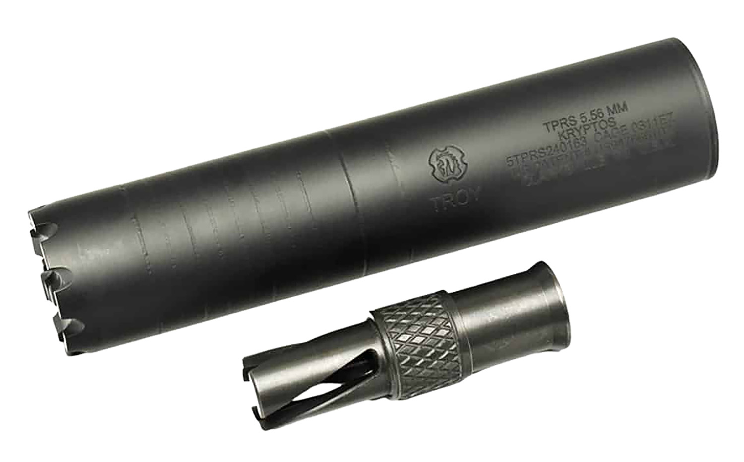 Troy Ind SSIL556KRKTBT Kryptos 5.56 1.65″ Black Stainless Steel