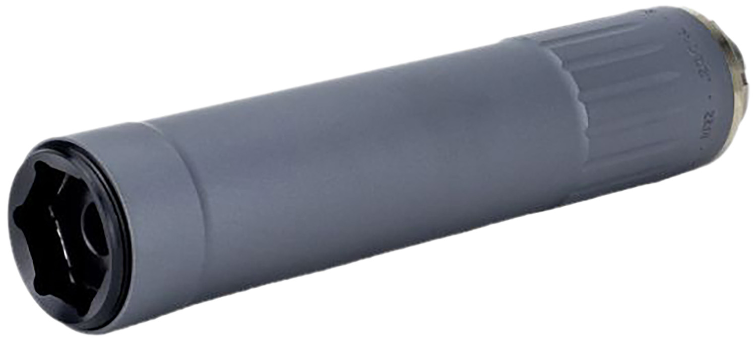 Kgm Suppressors RF22-DT-GRY 22LR 1.20″ Grey Aluminum/Stainless Steel/Titanium 1/2″x28