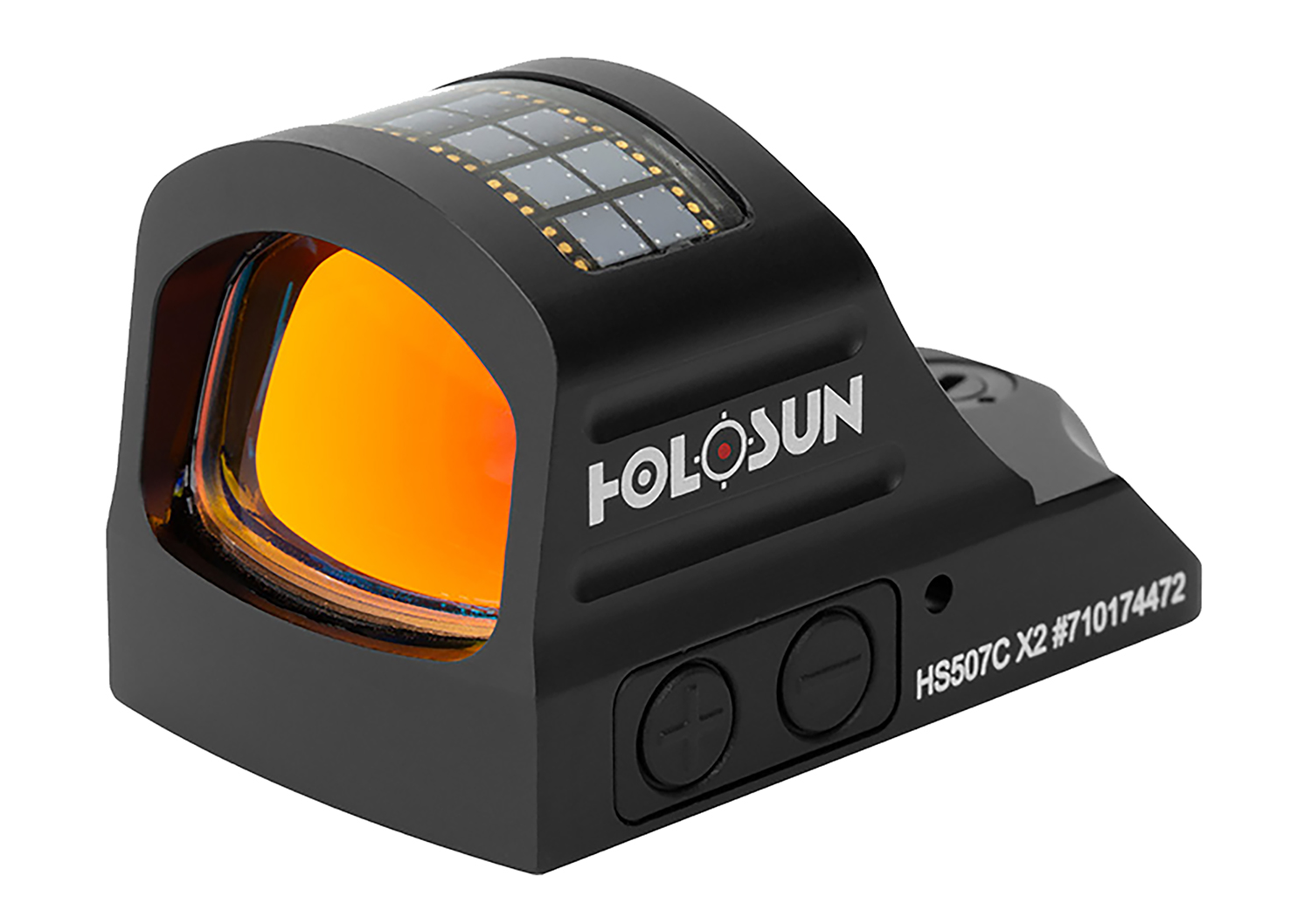 Holosun HS507CX2 507 Black Anodized 1 x 0.63″ x 0.91″ 2 MOA Red Dot/32 MOA Circle Multi Reticle