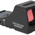 Holosun SCSP10GR SCS P10 Black Anodized 1 x 0.58″ X 0.77″ 2 MOA Green Dot/32 MOA Circle Multi Reticle