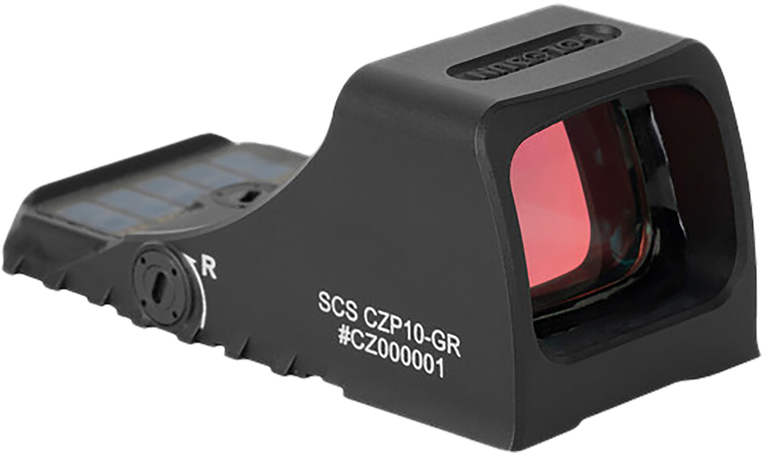 Holosun SCSP10GR SCS P10 Black Anodized 1 x 0.58″ X 0.77″ 2 MOA Green Dot/32 MOA Circle Multi Reticle