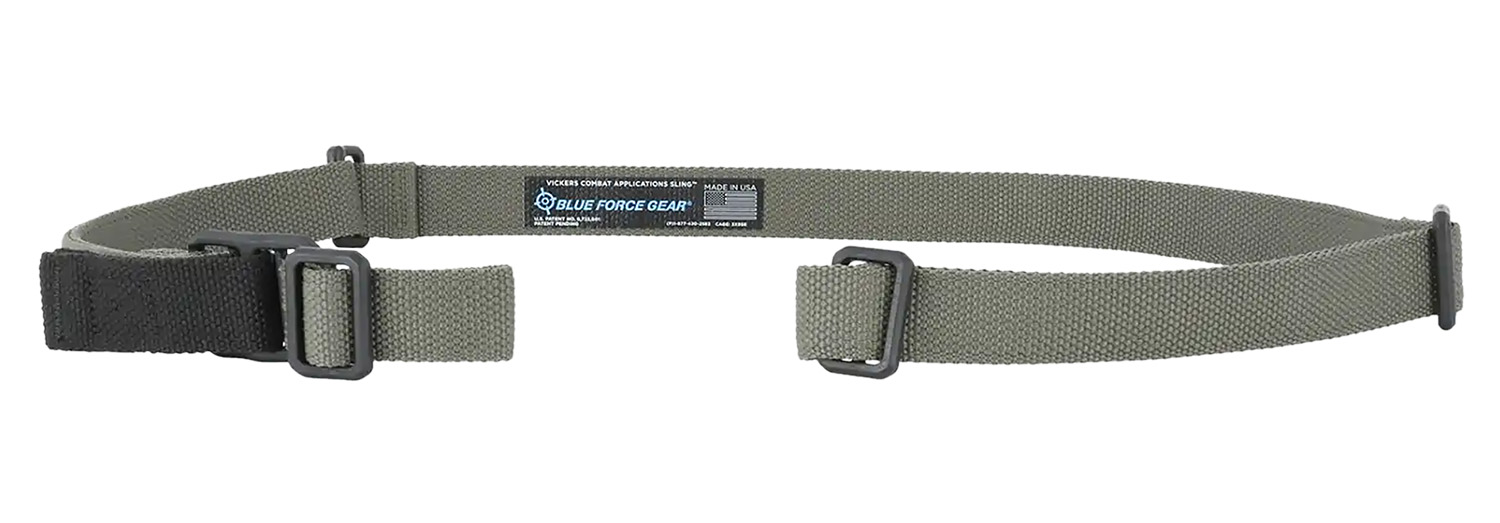 Blue Force Gear VCAS125OARG Vickers Sling Ranger Green Cordura 57″-67″ OAL Rifle