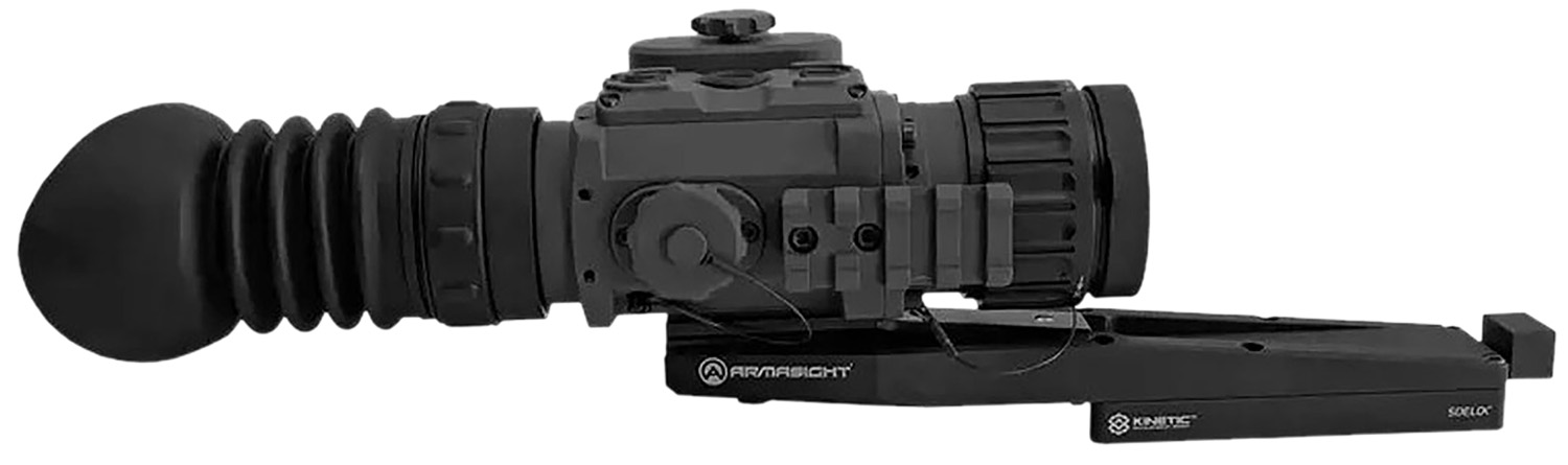 Armasight TAVT66CN3COMM102 Commander 640 TWS Thermal Weapon Sight Gray 1.5-6x 35mm Customizable Reticle, 640×480, 12 Microns, 60Hz Resolution, Zoom 1x-4x