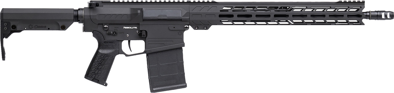 CMMG 33A590C-AB Resolute MK3 8.6 Blackout 20rd 16.10″ Black Nitride 7075-T6 Aluminum Receiver 15″ M-LOK Handguard CMMG Zeroed Grip