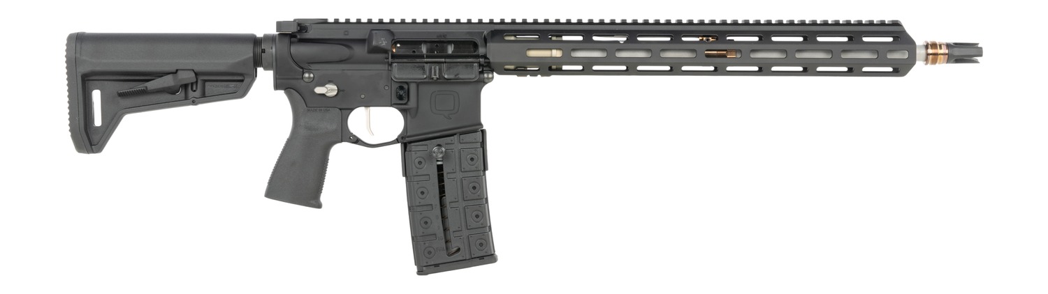 Q LLC Sugar Weasel *CA Compliant 5.56 NATO 10+1 16″Black Cerakote Aluminum Receiver w/Picatinny Rail, M-LOK Handguard, CMOE SL-K Black Polymer Stock, Black Polymer Grip