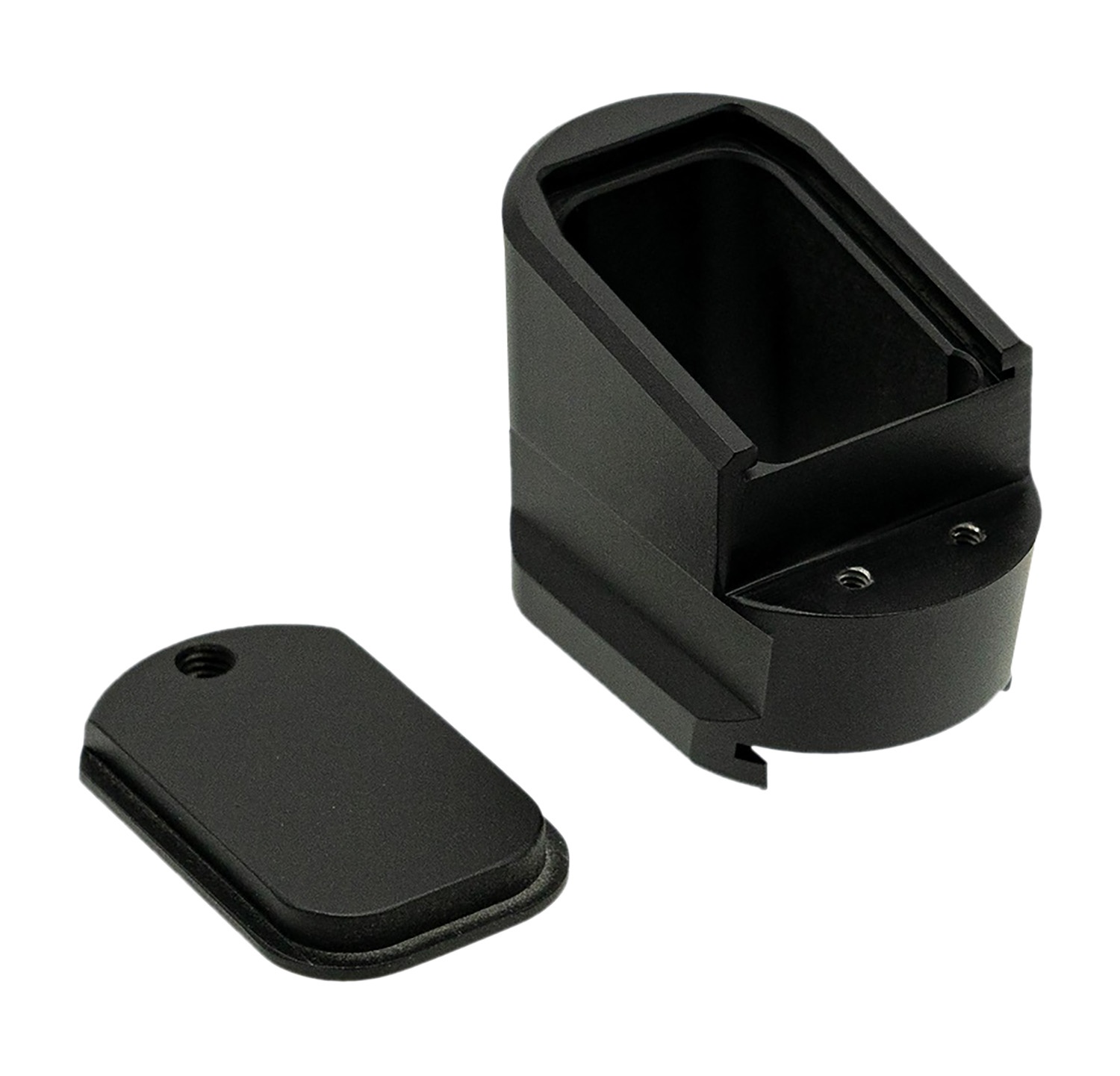 Shield Arms MPME5BLK Magazine Extension 5rd Compatible w/ Shield Arms M&P 2.0 Black Anodized Aluminum