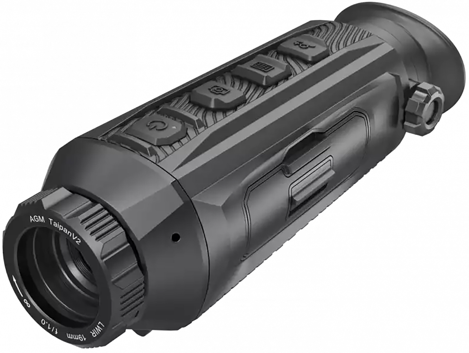 AGM Global Vision TAIP19-320-2 Taipan V2 Thermal Monocular Black 3x/6x/11x/22.50x 320×256 50Hz Resolution