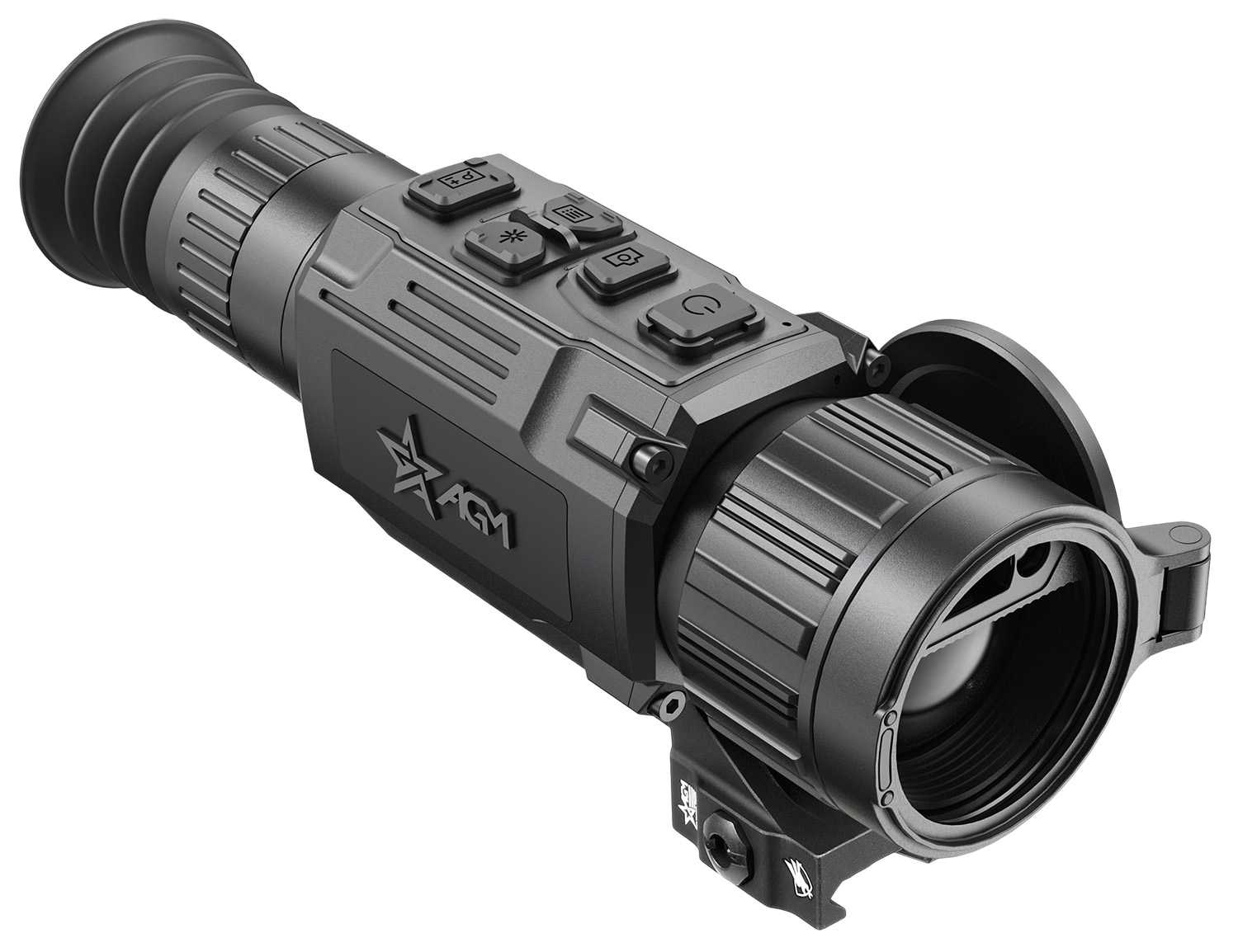 AGM Global Vision RATT35-640-V3 Rattler V3 35-640 Thermal Black 2.5x 35mm 640×512, 50 Hz Resolution