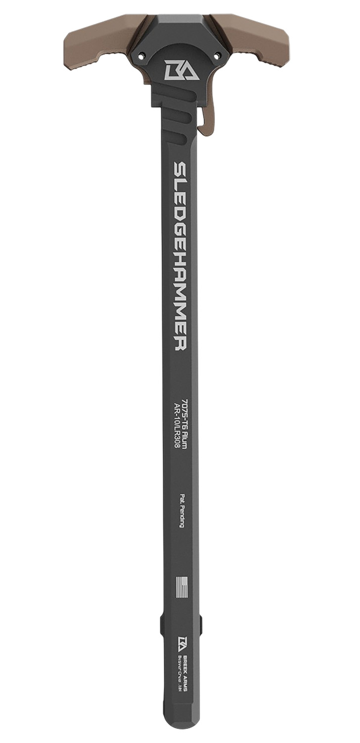 Breek Arms BRK6010FDE Sledgehammer Charging Handle AR-10/LR-308 FDE Aluminum