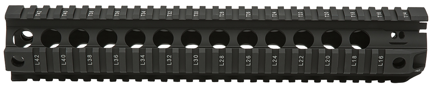 BCM QRF12556BLK QRF 12″ Free-Floating Style Made of Aluminum with Black Anodized Finish & Picatinny Rail for AR-Platform