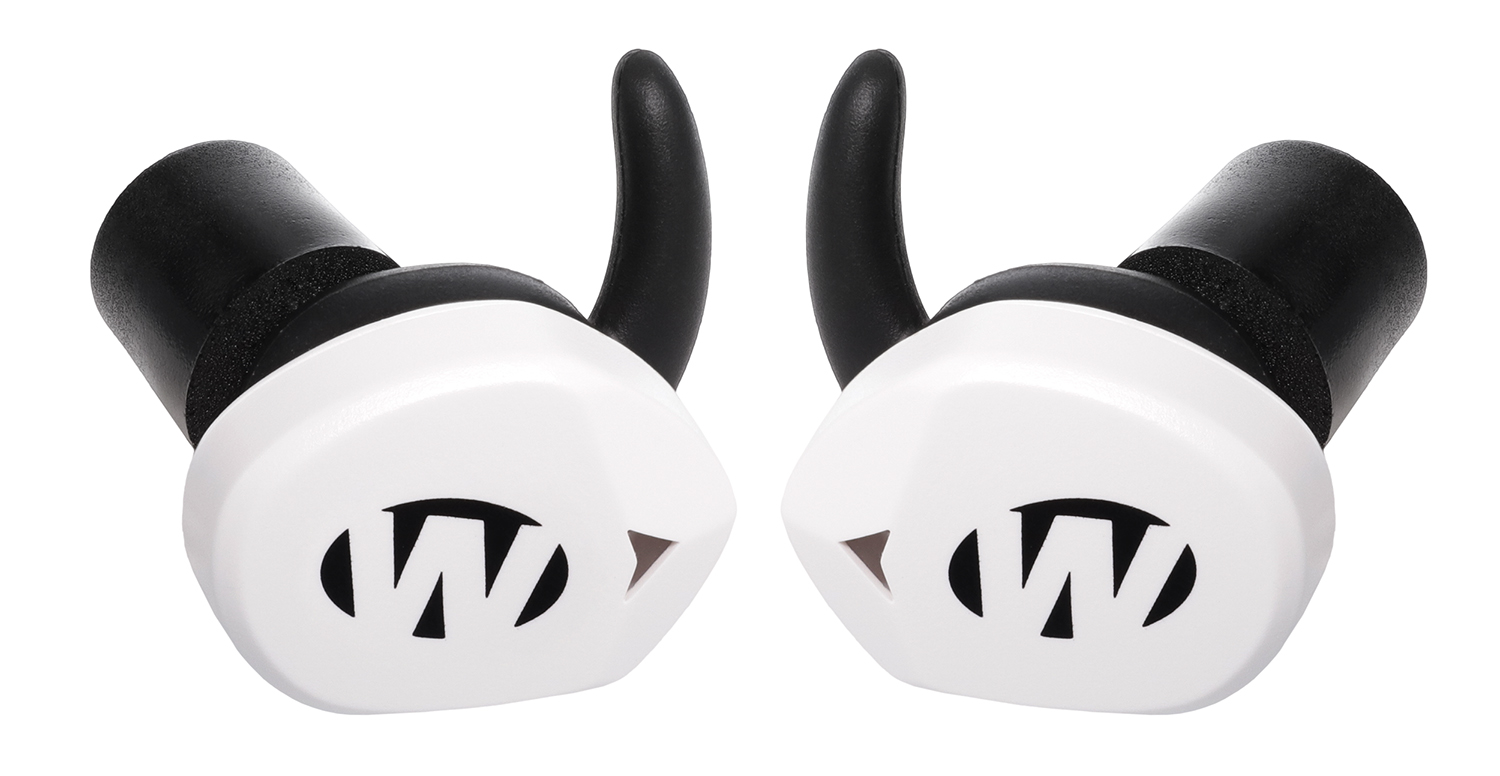 Walker’s GWPSLCR2BTWHT Silencer BT 2.0 Electronic Ear Buds Sports South Exclusive White Polymer