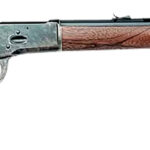 Cimarron AS611 1892 Cogburn Carbine 45 Colt (LC) 10+1 20″ Blued Octagon Barrel, Color Case Hardened Receiver, Walnut Furniture