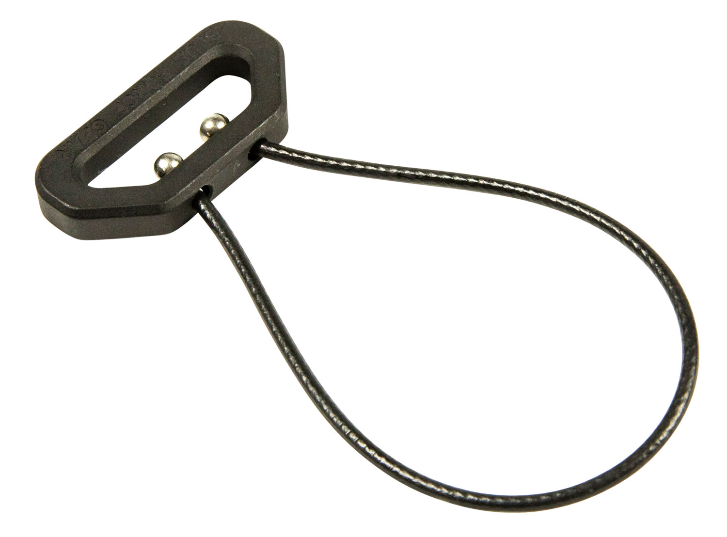 Blue Force Gear UWL325BK Universal Wire Loop Anodized Black 6061-T6 Aluminum 3.25″
