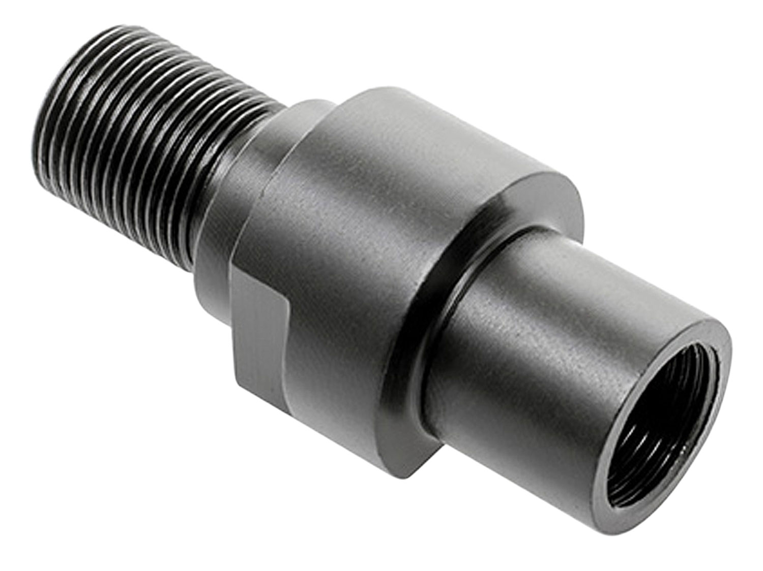 CMMG 57DA53A Thread Adapter 223 Rem/5.56x45mm NATO FN PS90 Black Steel 1/2″-28 tpi Tactical