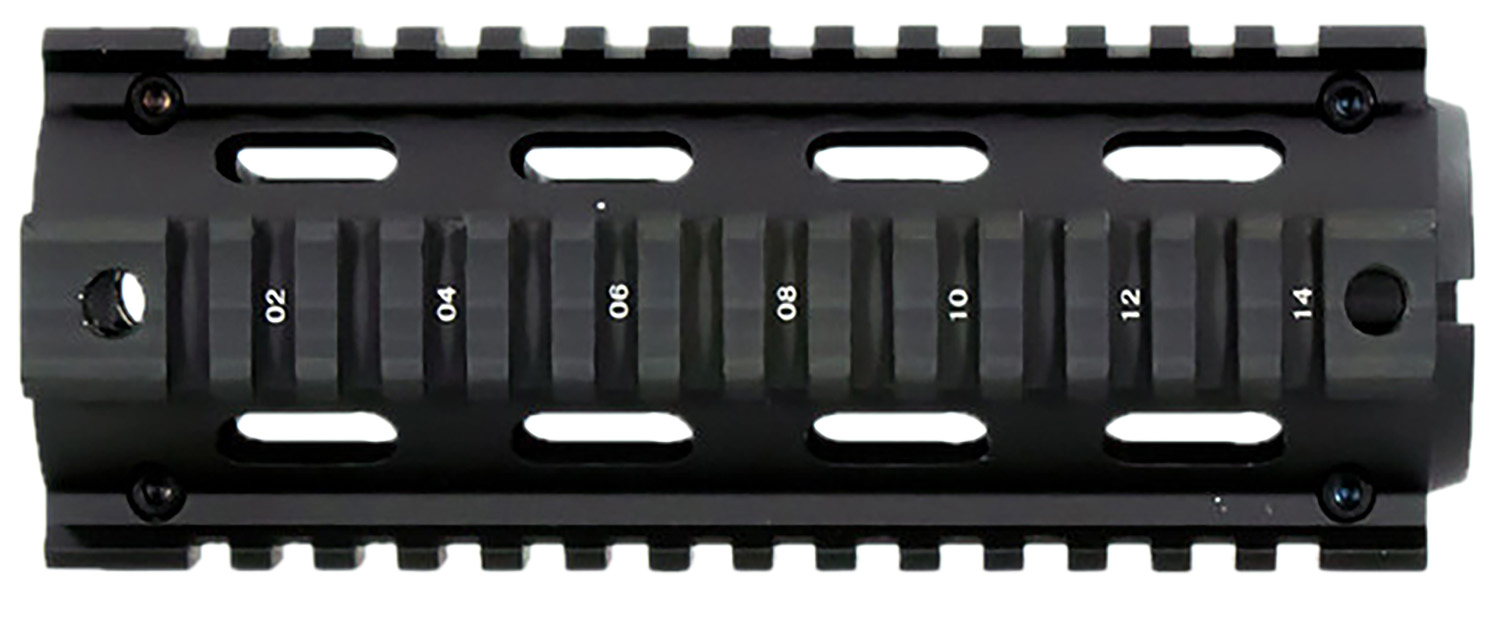 Aim Sports MT021 M4 Handguard 6″ Carbine Style Made of Aluminum with Black Anodized Finish & Quad Rail